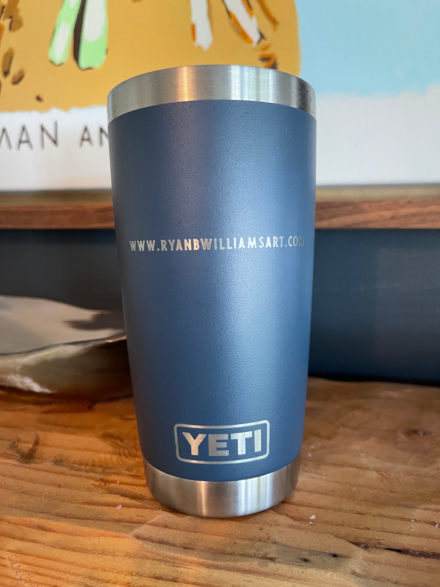 Yeti Rambler 20 oz. (Navy)